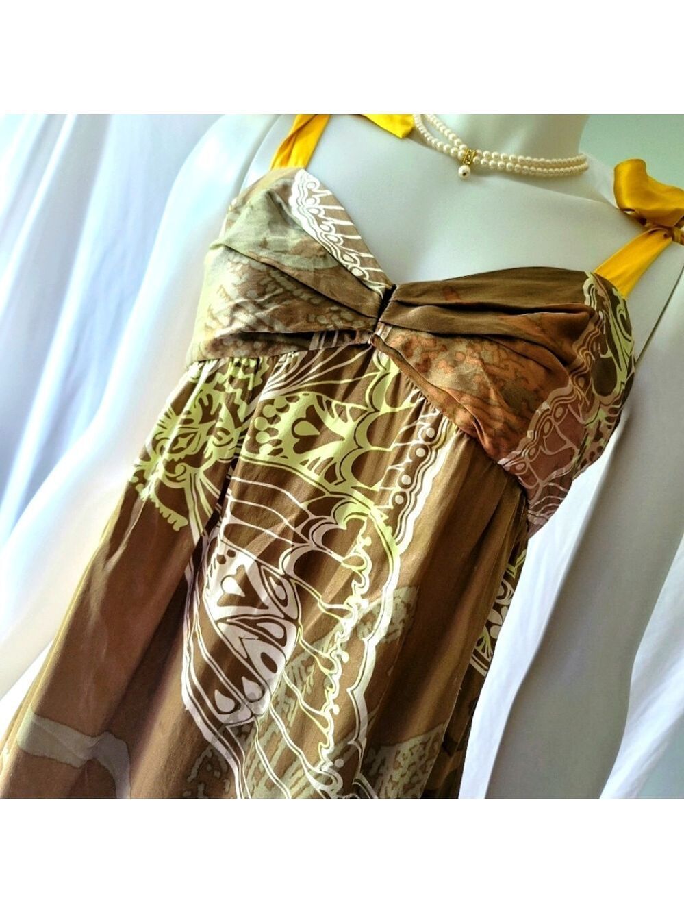 New Look Silk Asymmetrical Dress Size UK 12